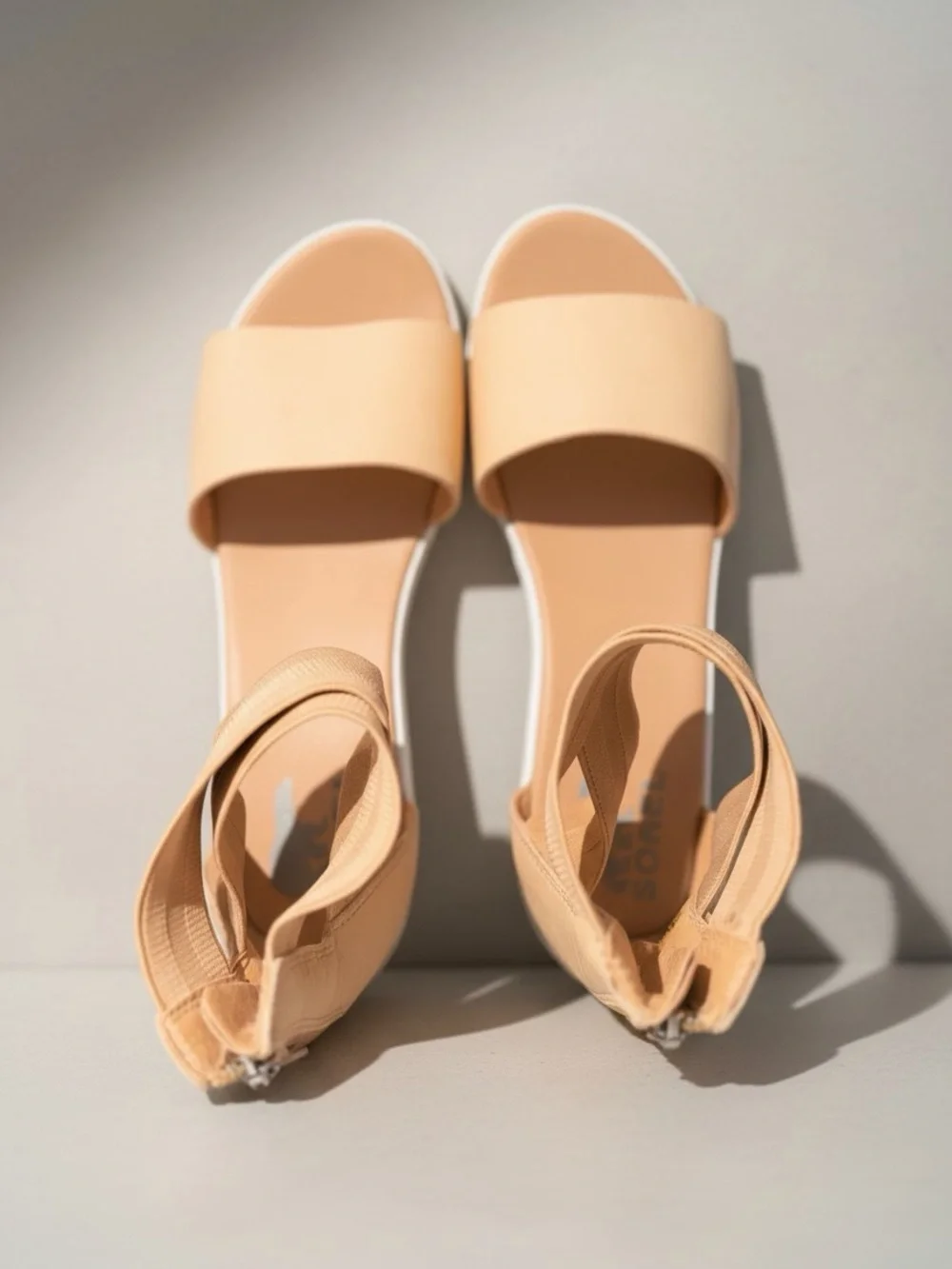 Sorel Women's Platform Sandals - Nude